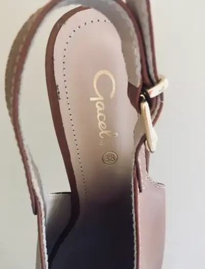 Sandalias de Cuero Marrón para Mujer - miniatura 3