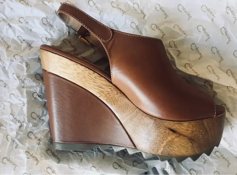 Sandalias de Cuero Marrón para Mujer - 4