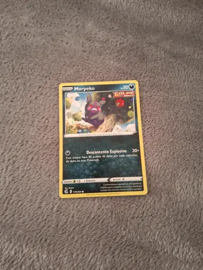 Lote de cartas Pokémon Togedemaru, Morpeko, Victini y Duskull - miniatura 2
