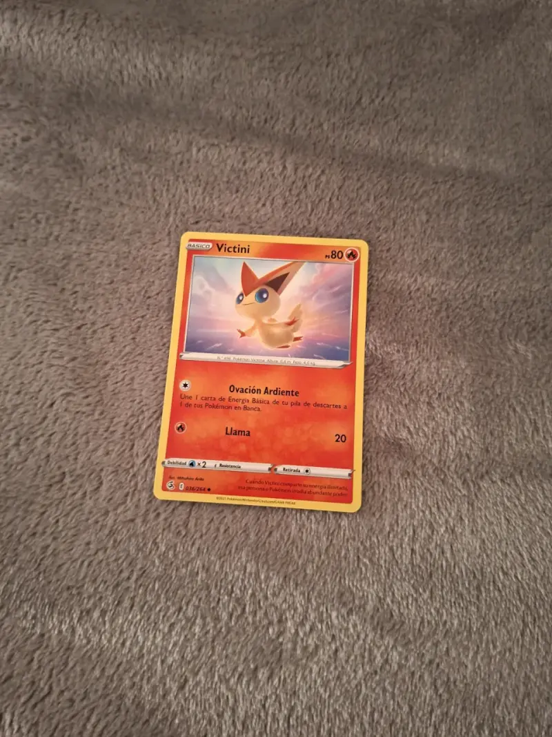 Lote de cartas Pokémon Togedemaru, Morpeko, Victini y Duskull - 3