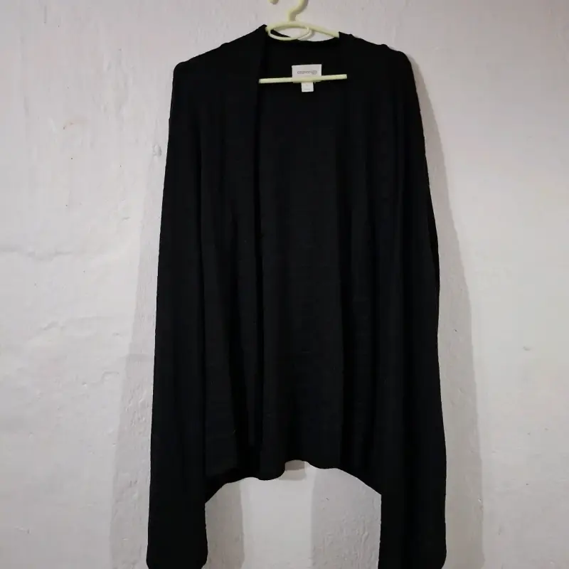 Cárdigan negro University Club talla L - 1