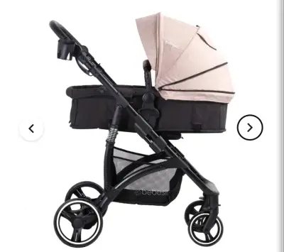 Coche de bebé Bebesit con moisés y silla de auto - miniatura 2