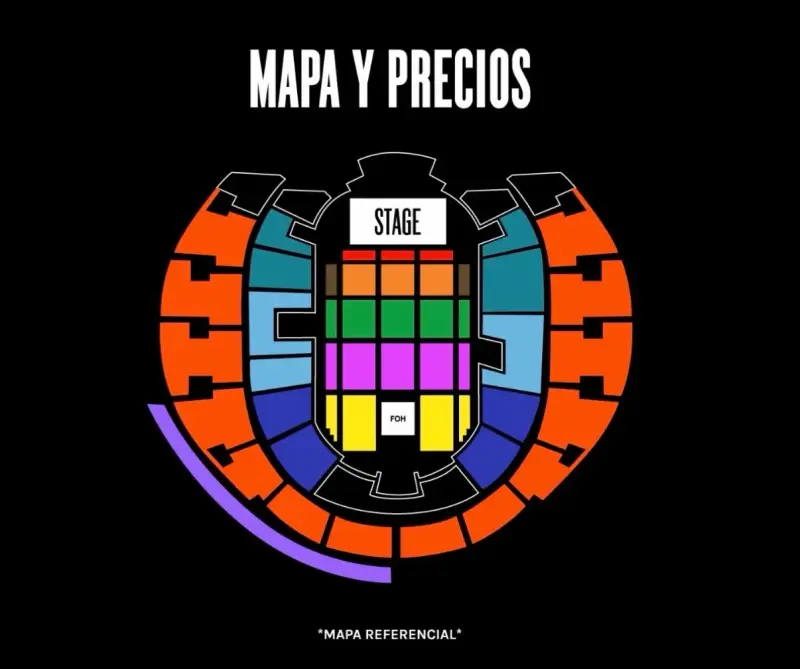 Entradas Platinum La Oreja de Van Gogh, Chile 2027 - 2