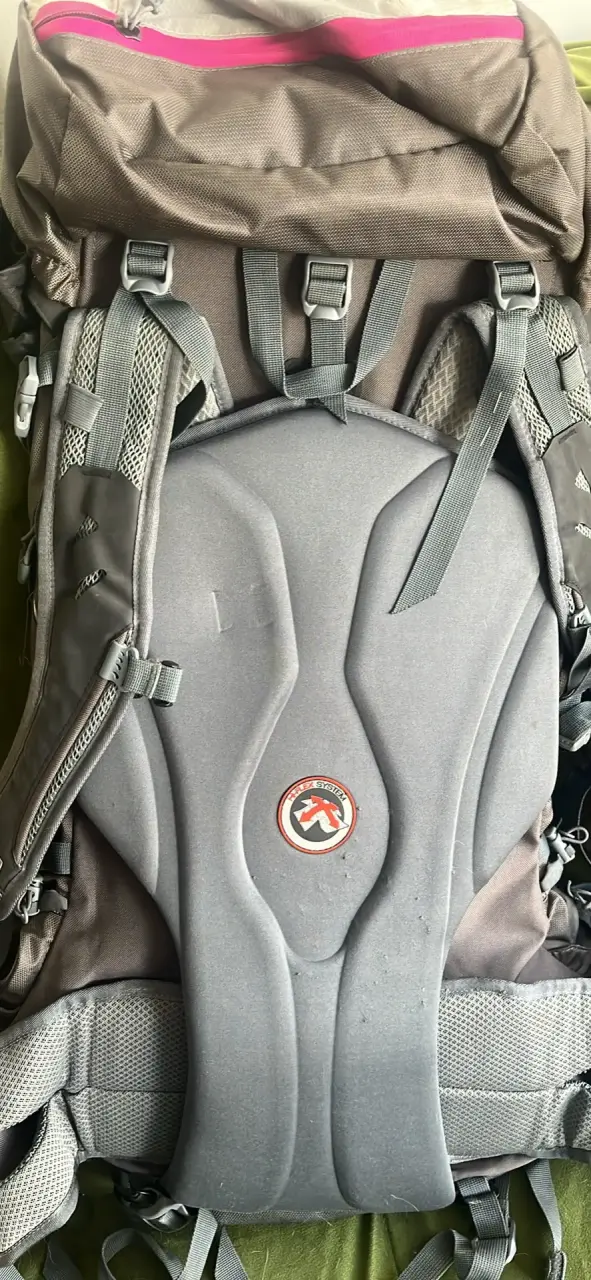 Mochila de senderismo Annapurna 60L gris - 5