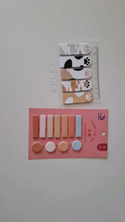 Planificador semanal y post its de colores. - miniatura 4