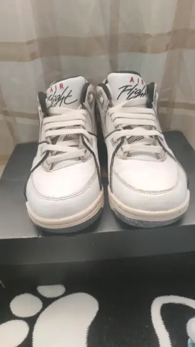 Zapatillas Nike Air Flight blancas para hombre - miniatura 1