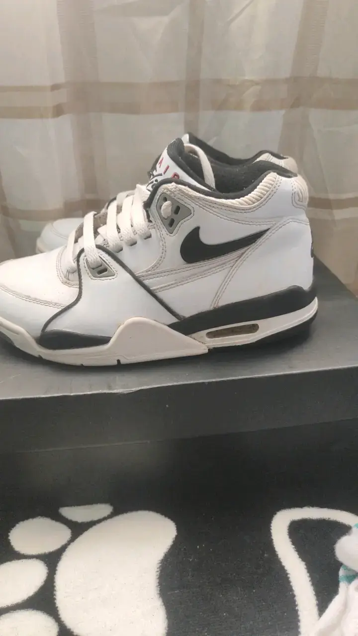 Zapatillas Nike Air Flight blancas para hombre - 4