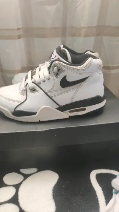 Zapatillas Nike Air Flight blancas para hombre - miniatura 4