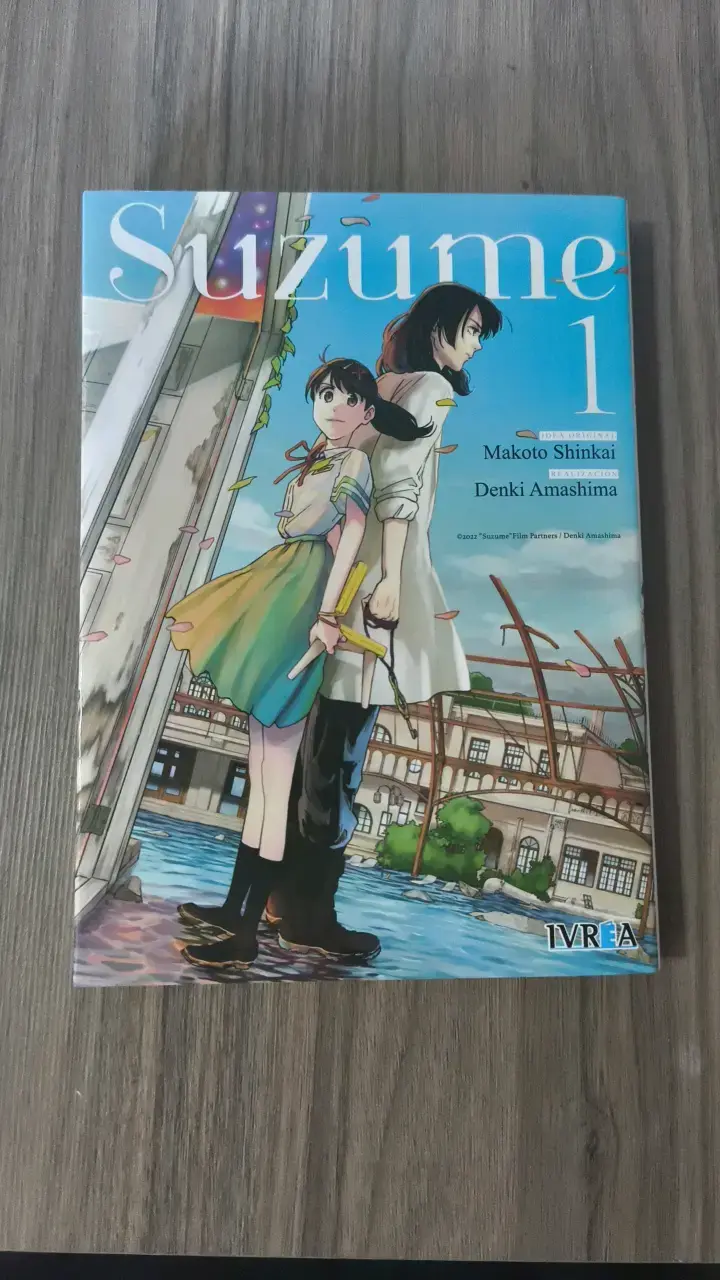 Manga Suzume Volumen 1 de Makoto Shinkai - 1