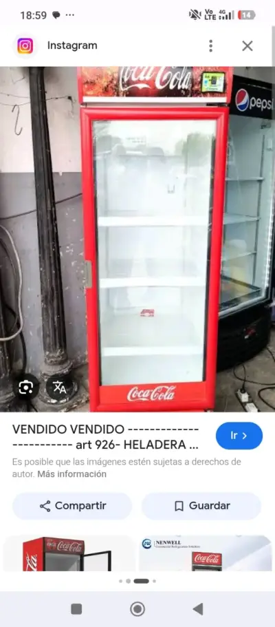 Refrigerador Vitrina Coca-Cola CrioTec - miniatura 3