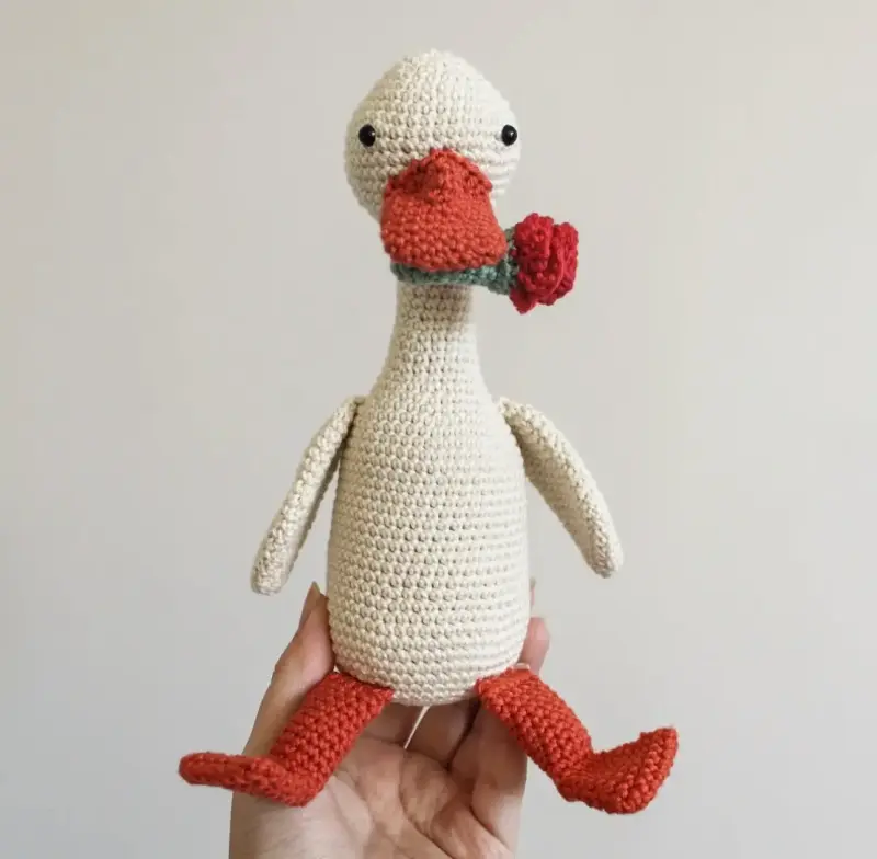 Amigurumi ganso
