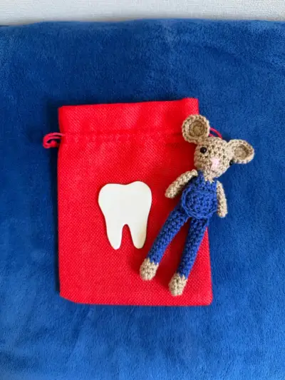 Amigurumi ratón de los dientes - miniatura 3