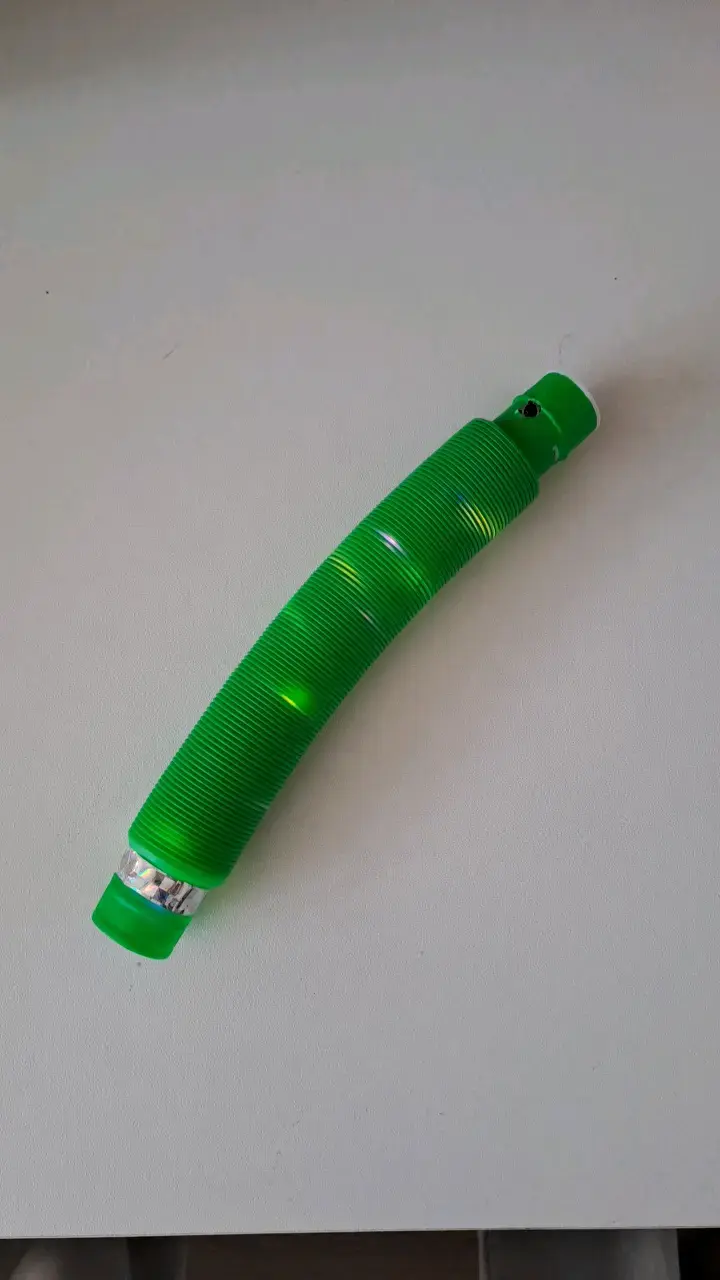 Set de juguetes sensoriales Pop It y tubo luminoso - 3