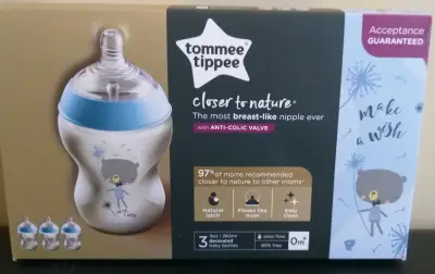 Set de mamaderas Tommee Tippee Closer to Nature 260ml - miniatura 1