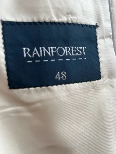 Traje de vestir beige a rayas Rainforest - miniatura 2