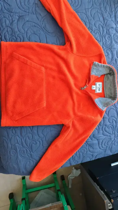 Polar naranja para niños talla S - miniatura 1
