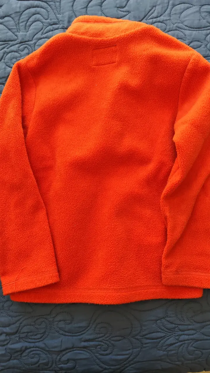Polar naranja para niños talla S - 3