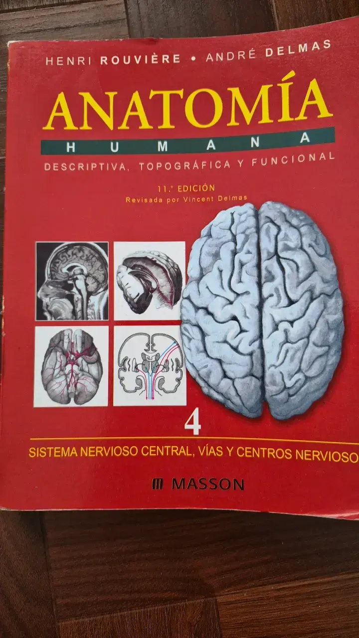 Libro Anatomía Humana Rouvière 11ª Edición - 1