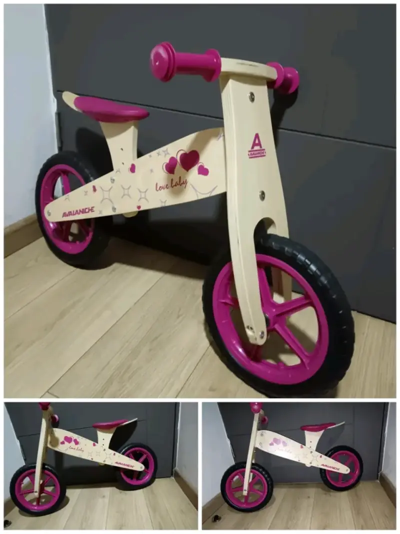 Bicicleta de equilibrio para niños Avalanche Love Lady