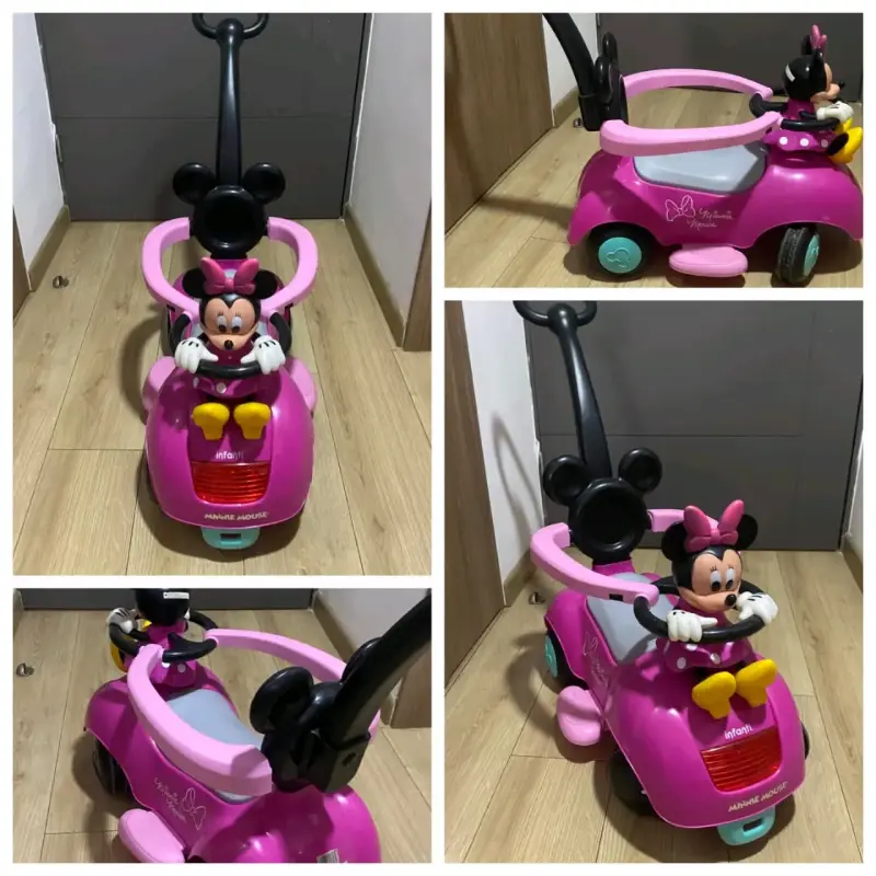 Auto de paseo Minnie Mouse para niños