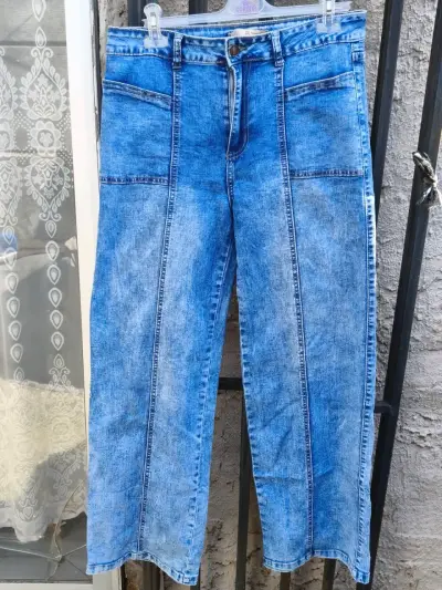 Jeans de mezclilla talla 42 elasticado - miniatura 1
