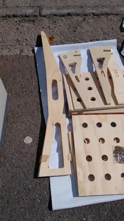 Set de entrenamiento de escalada en madera - miniatura 4