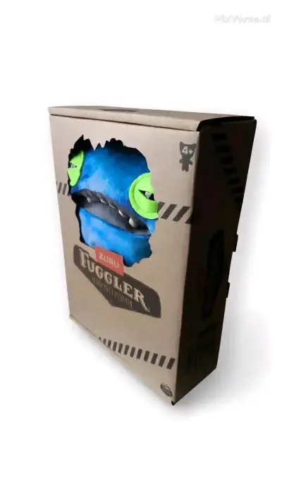 Peluche Fuggler Zuru azul con ojos verdes - miniatura 3