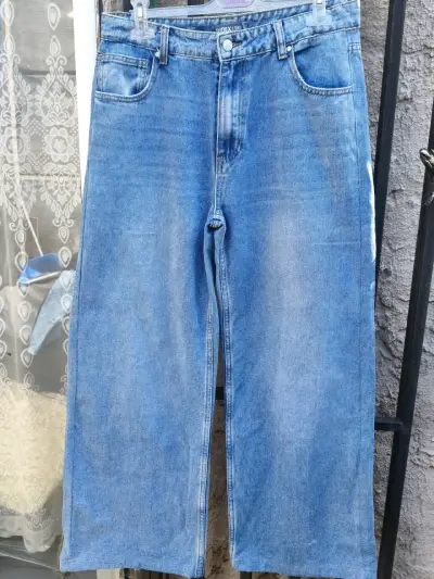 Jeans de mezclilla talla 38/40 baggy - miniatura 1