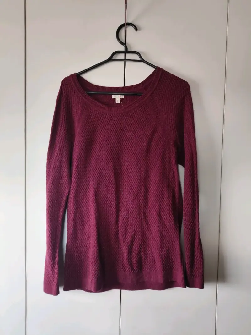 Suéter Burdeo Mujer Sonoma Talla M - 2