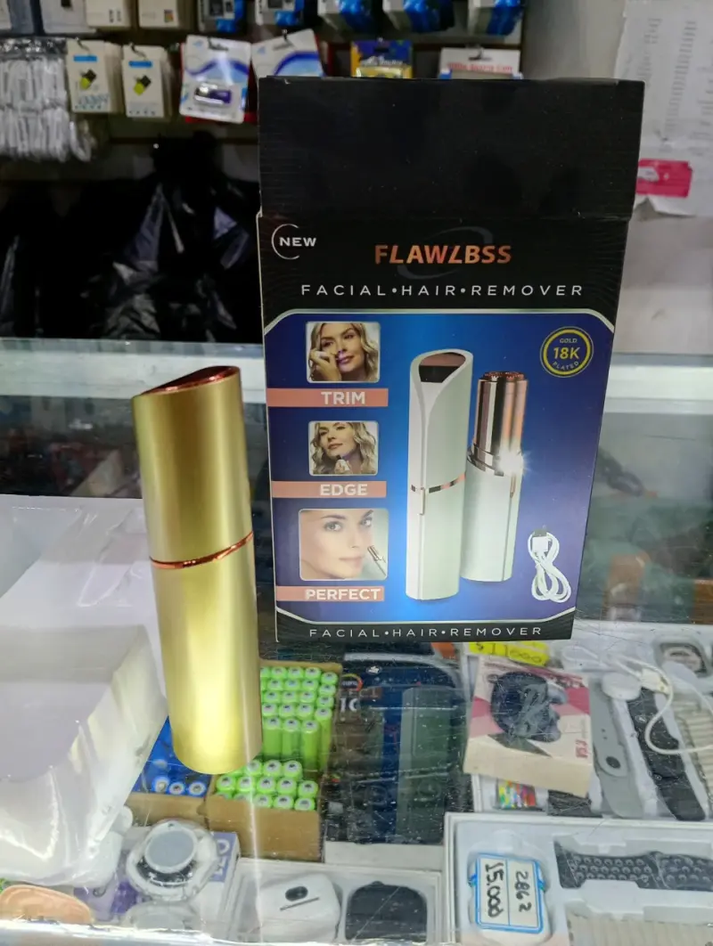 Removedor de vello facial y cejas 2 en 1 - 4