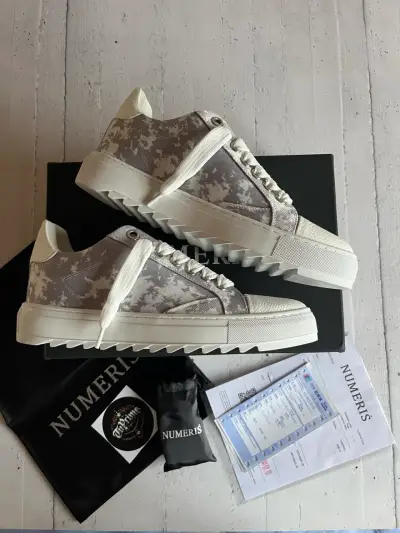 Zapatillas Numeris low gray camo - miniatura 2