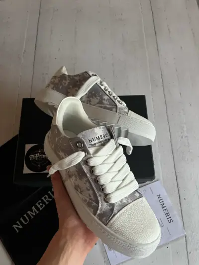 Zapatillas Numeris low gray camo - miniatura 4