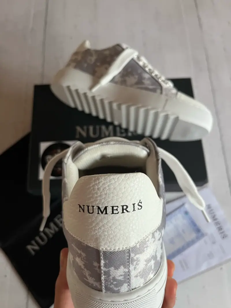 Zapatillas Numeris low gray camo - 5