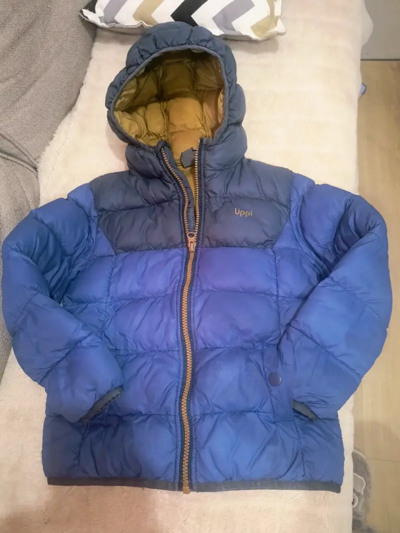 Chaqueta acolchada azul para niños Lippi - 1