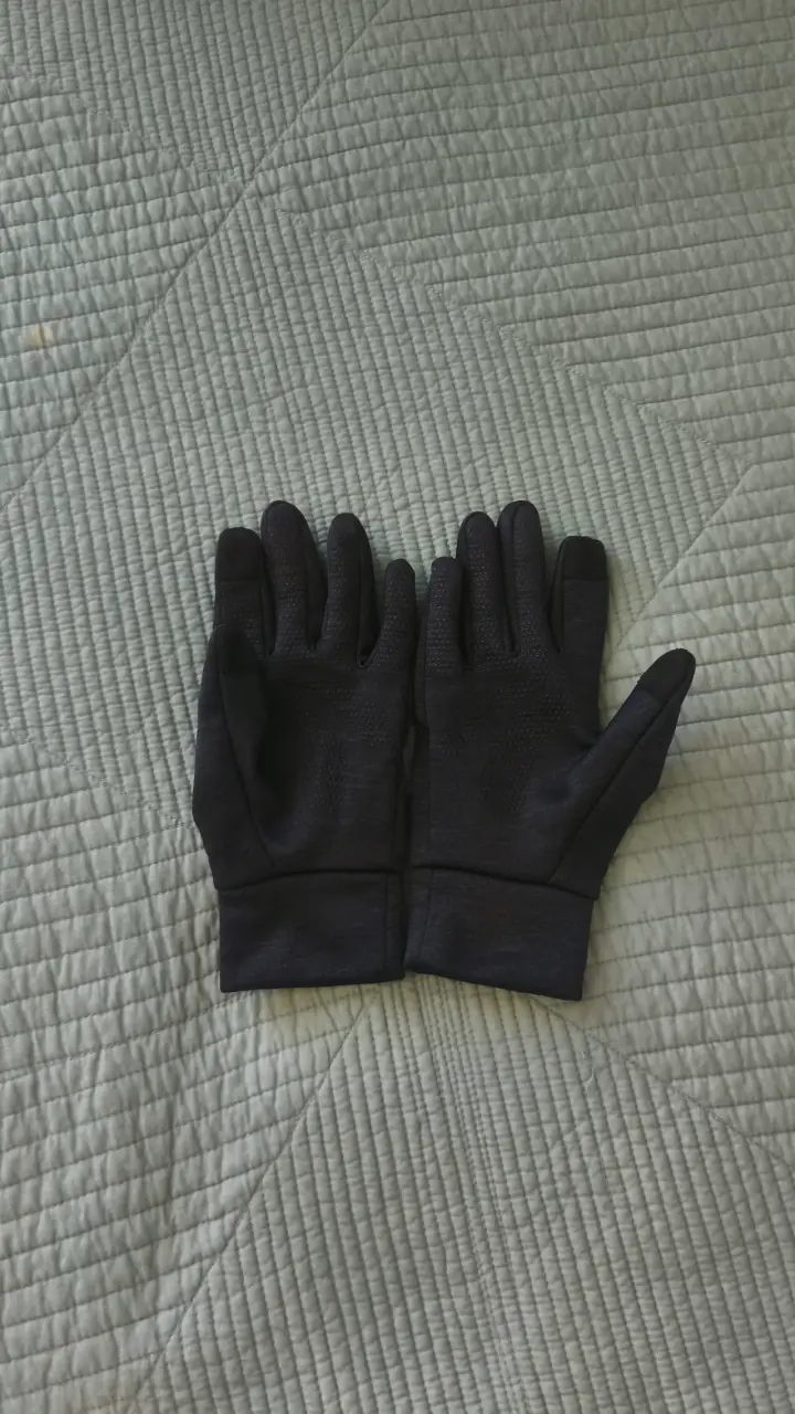Guantes térmicos negros para invierno - 2