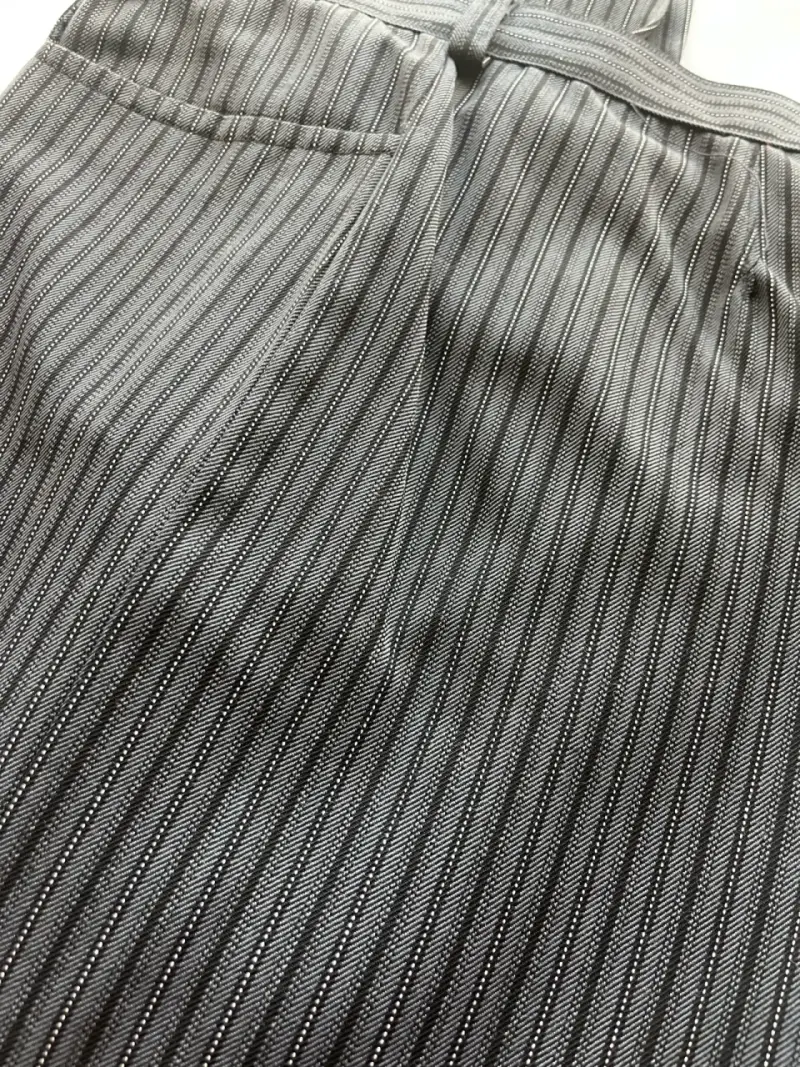 Traje huaso  chaqueta y pantalón blanco y negro - 4
