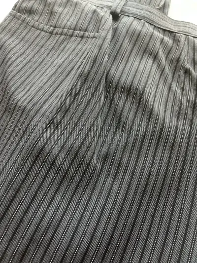 Traje huaso  chaqueta y pantalón blanco y negro - miniatura 4
