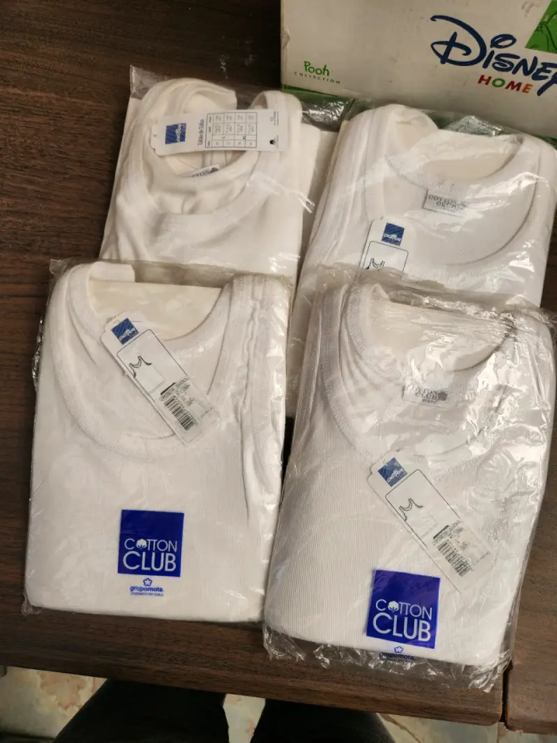 Camisetas juveniles blancas Cotton Club - 1