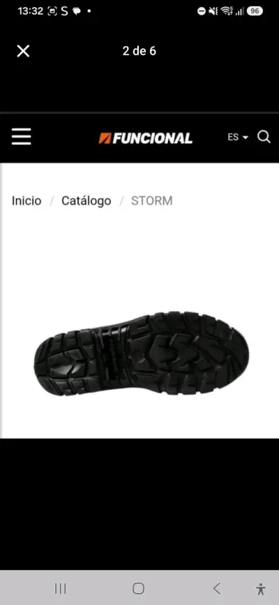 Botas de seguridad Funcional Storm marrón n° 43 - miniatura 2