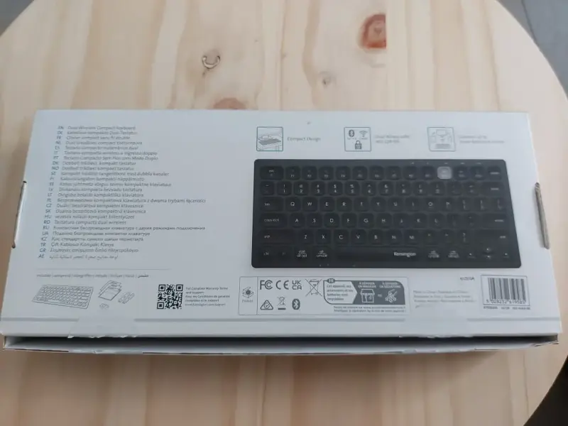 Teclado inalámbrico compacto Kensington negro - 4