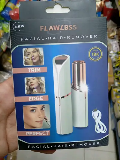 Depilador Facial Flawless Dorado, eléctrico recarg - miniatura 1
