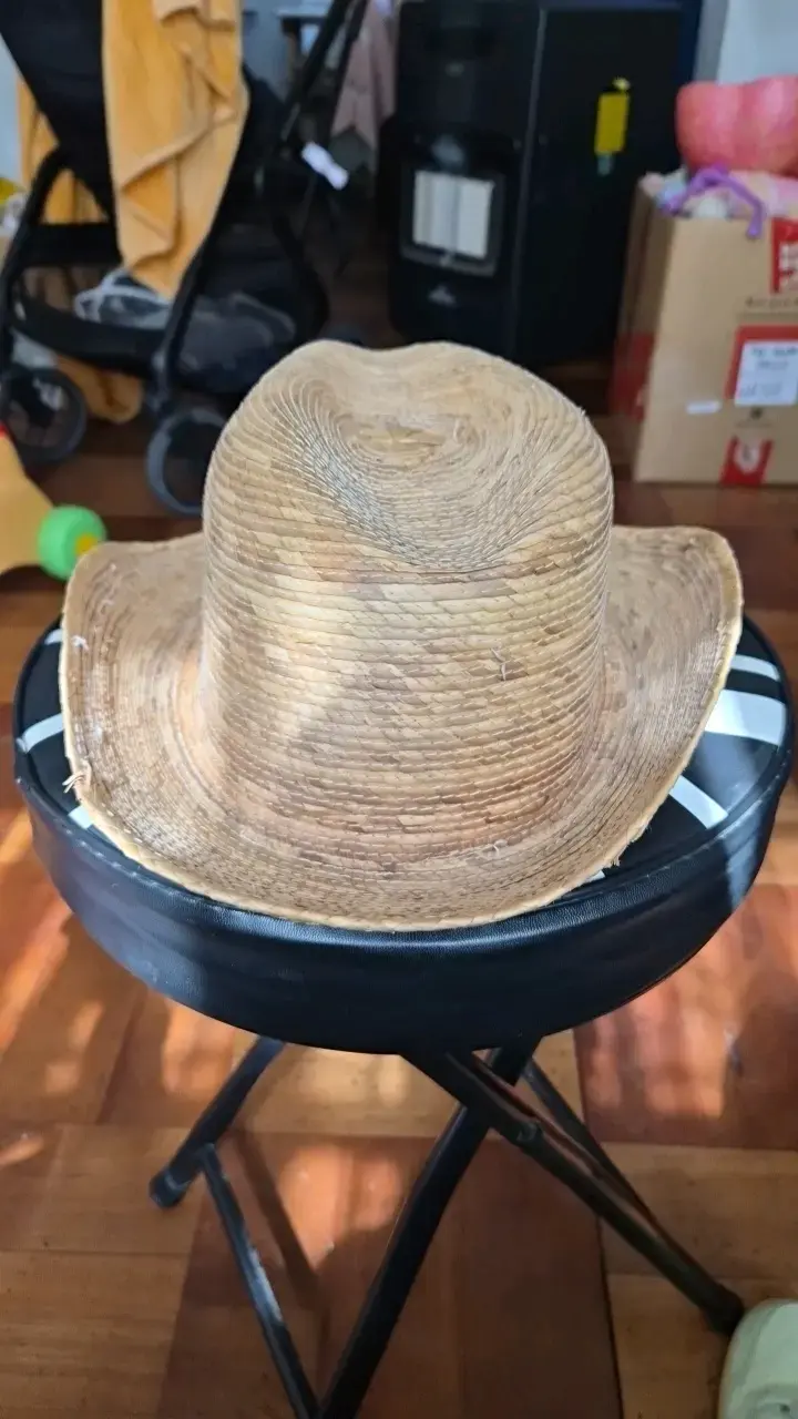 Sombrero de paja estilo vaquero - 1