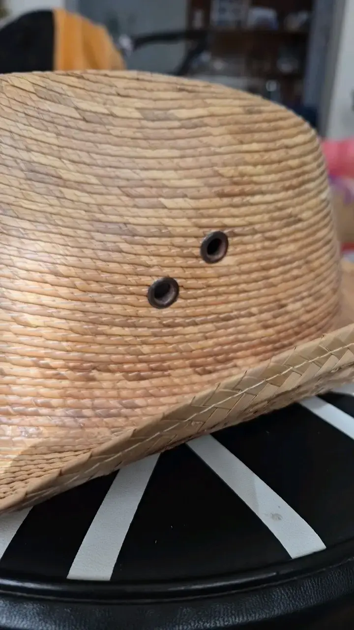Sombrero de paja estilo vaquero - 4