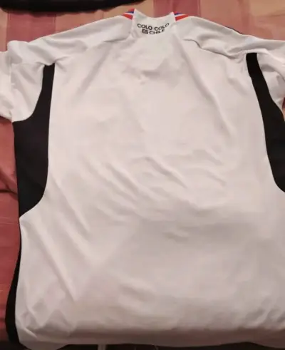 Camiseta Colo-Colo Adidas blanca  talla S - miniatura 4