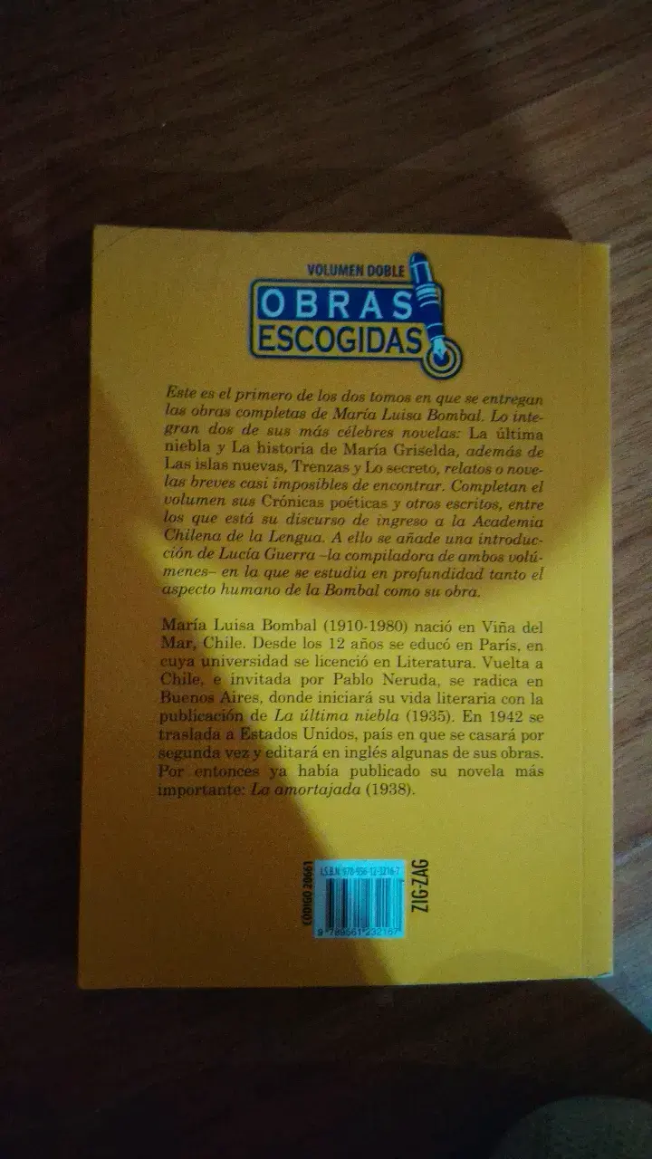 Obras Completas de María Luisa Bombal Tomo 1 - 3