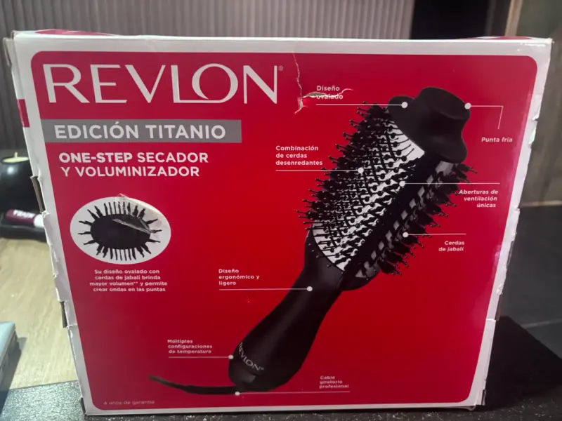 Cepillo Secador Revlon Edición Titanio - 3