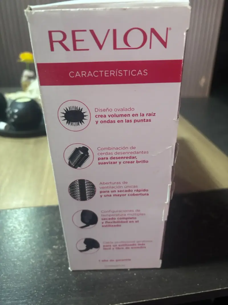 Cepillo Secador Revlon Edición Titanio - 4