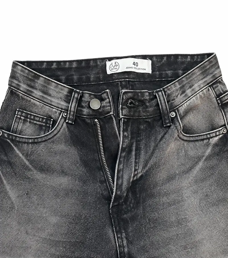 Jeans rectos desgastados para hombre - 3