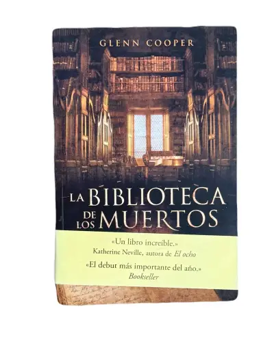 Libro 'La Biblioteca de los Muertos' de Glenn Cooper - miniatura 1