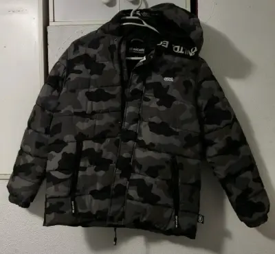 Chaqueta de invierno camuflaje para niño - miniatura 2